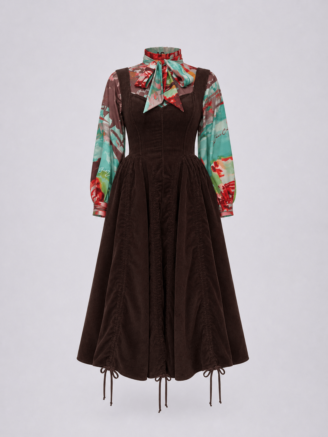 Corduroy Corset Dress - Gert-Johan Coetzee