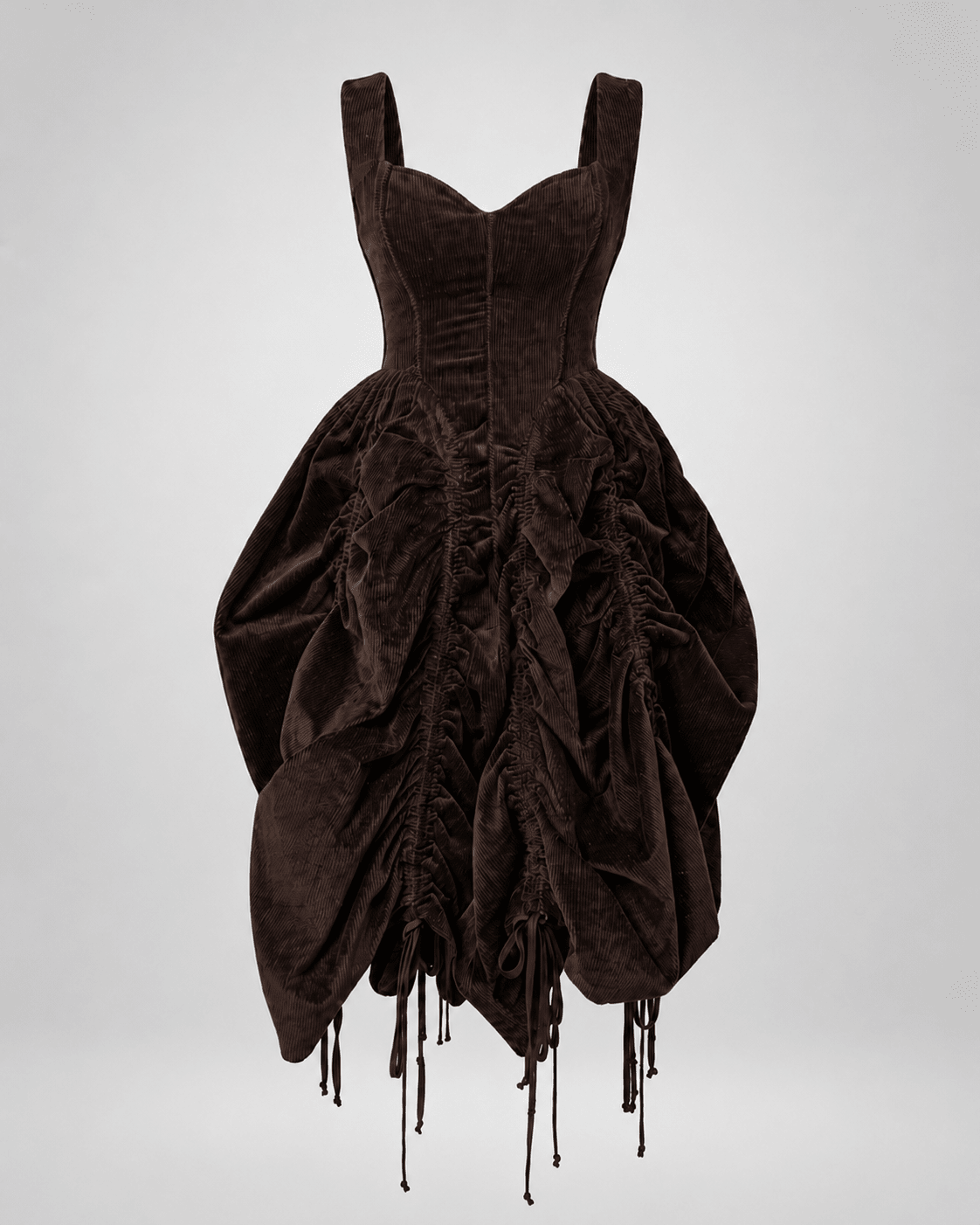 Corduroy Corset Dress - Gert-Johan Coetzee