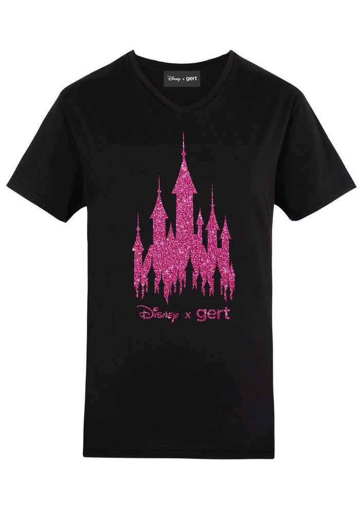 Disney x gert - Castle glitter T-Shirt