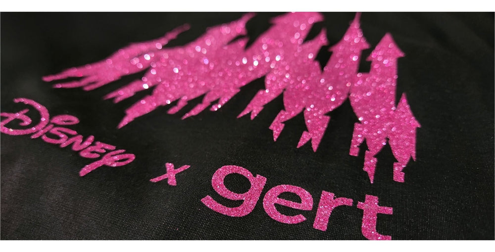 Disney x gert - Castle glitter T-Shirt - Gert - Johan Coetzee