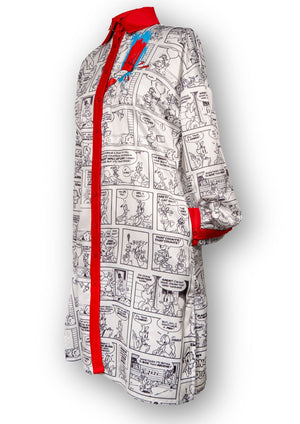 Disney X gert - Donald Duck paint splash Shirt dress - Gert - Johan Coetzee