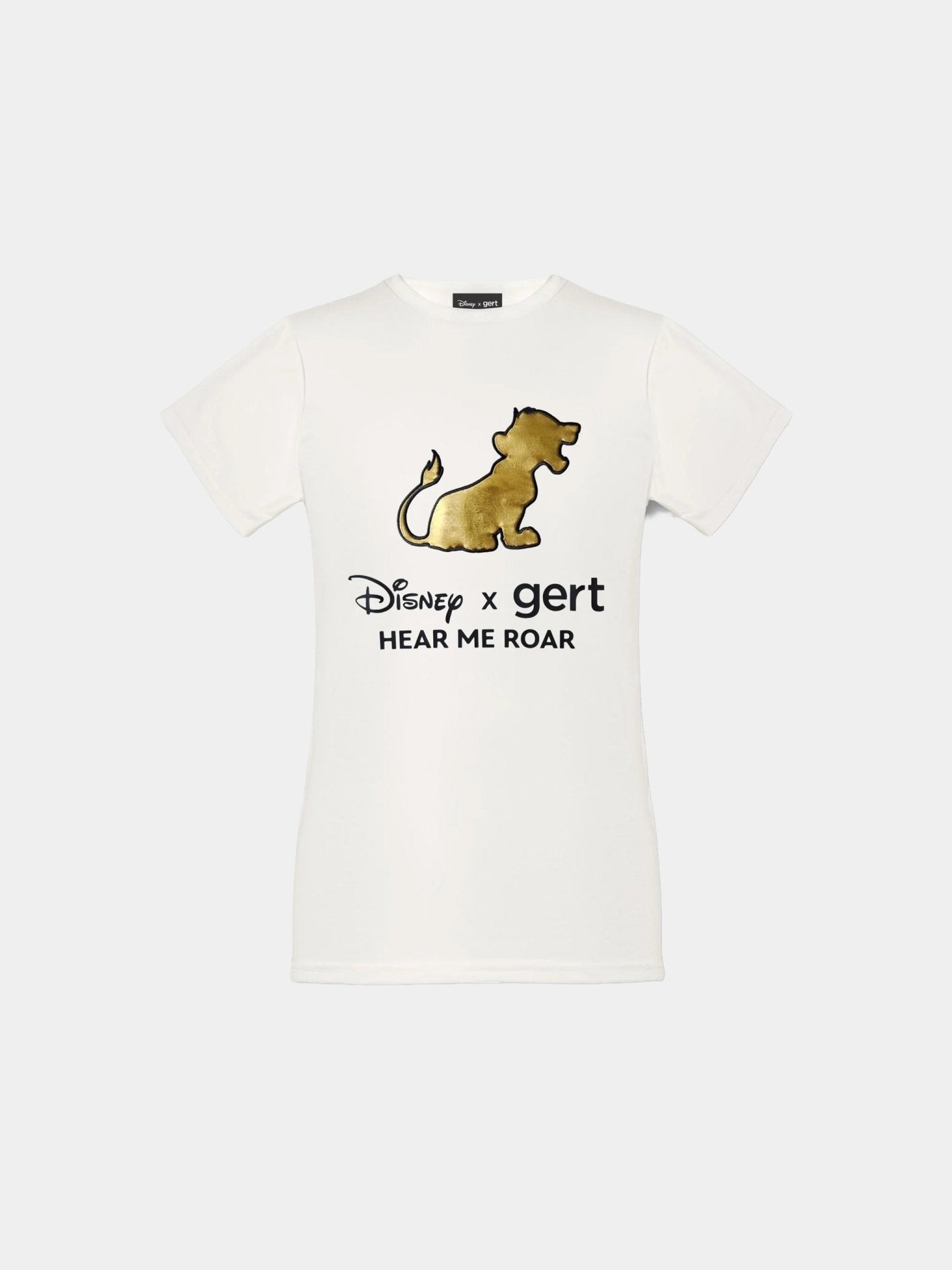 Disney x gert - "Hear me roar" Lion King Ivory T-Shirt - Gert - Johan Coetzee