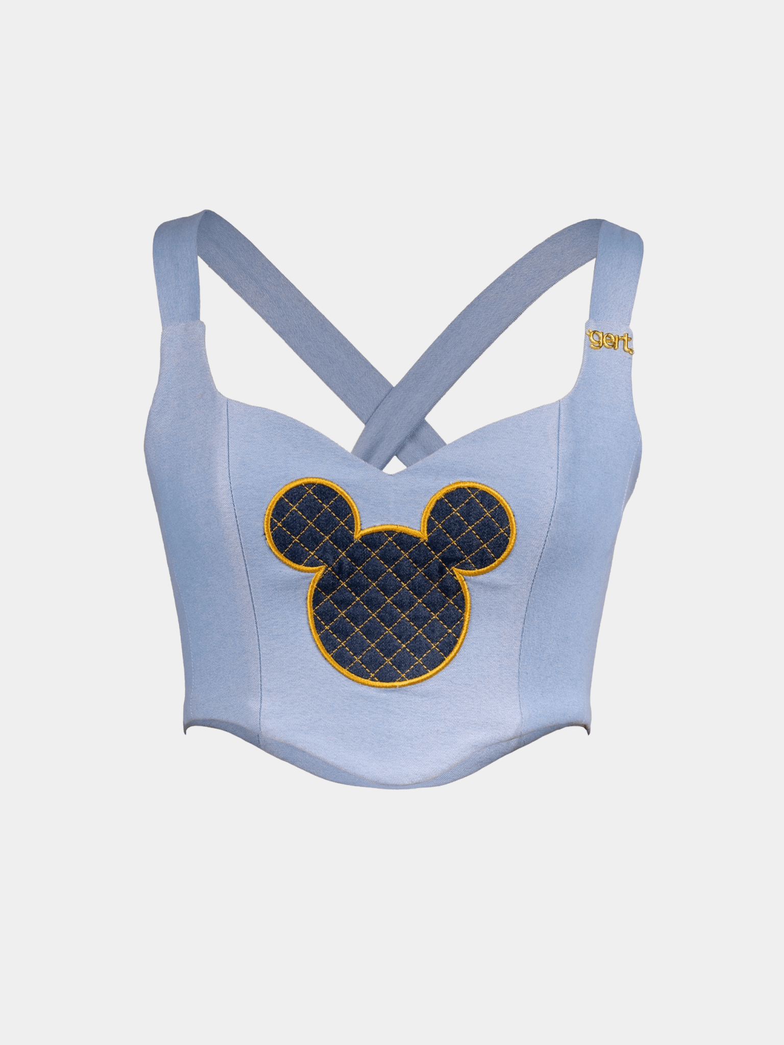 Disney x gert - Mickey Mouse Denim Corset - Gert - Johan Coetzee