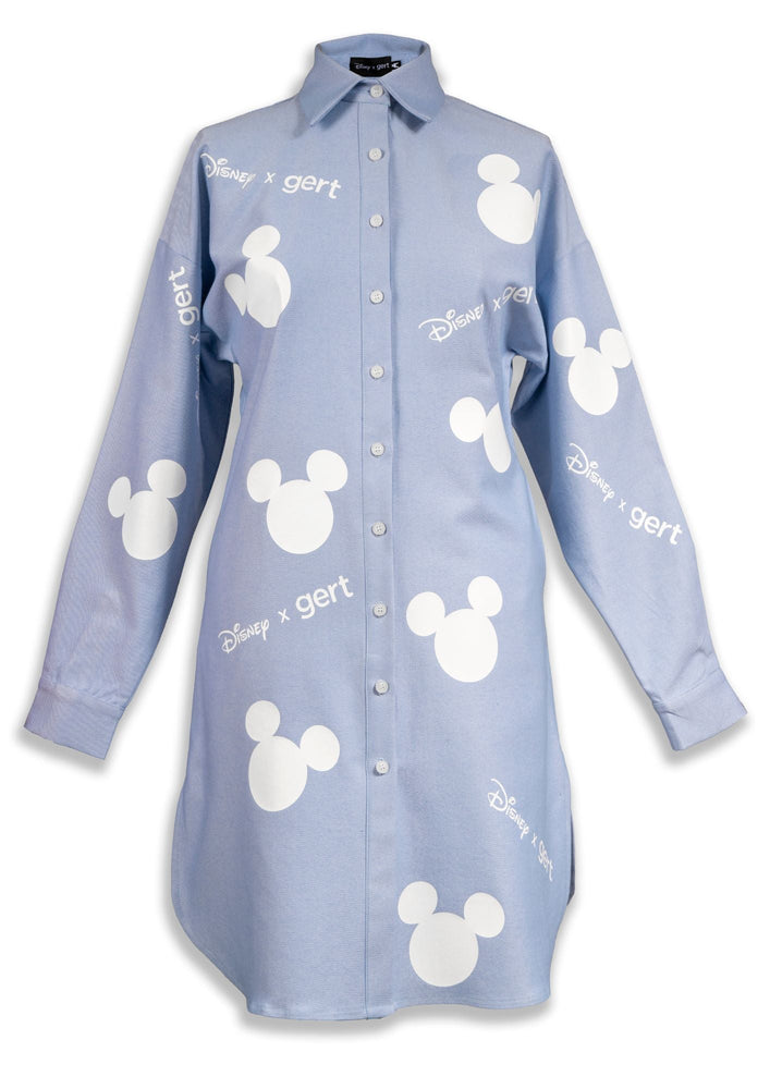 Disney x gert - Mickey Mouse Denim Shirt Dress