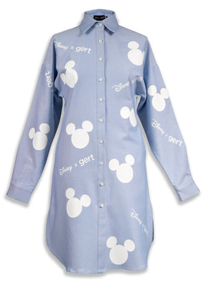 Disney x gert - Mickey Mouse Denim Shirt Dress - Gert - Johan Coetzee