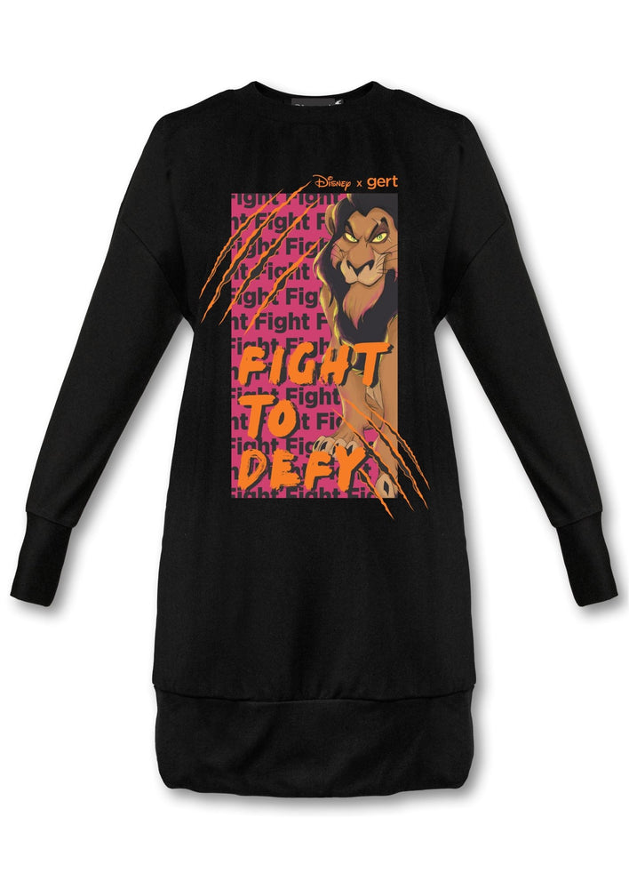 Disney x gert Mufasa sweatshirt dress