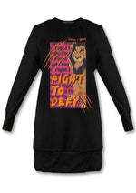 Disney x gert Mufasa sweatshirt dress
