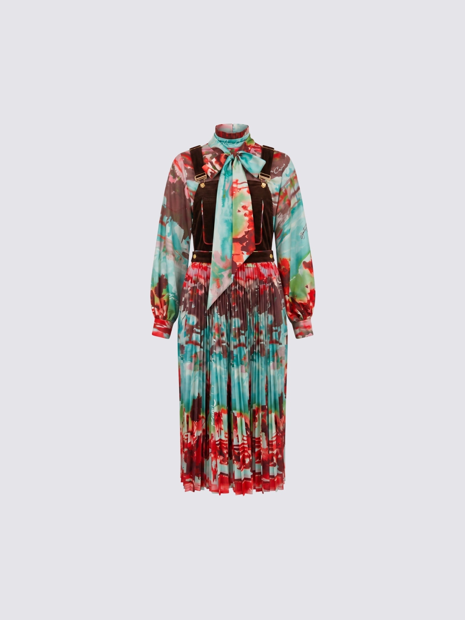 Dungaree Pleated Dress - Gert-Johan Coetzee