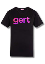 Electric neon pink gert T-shirt