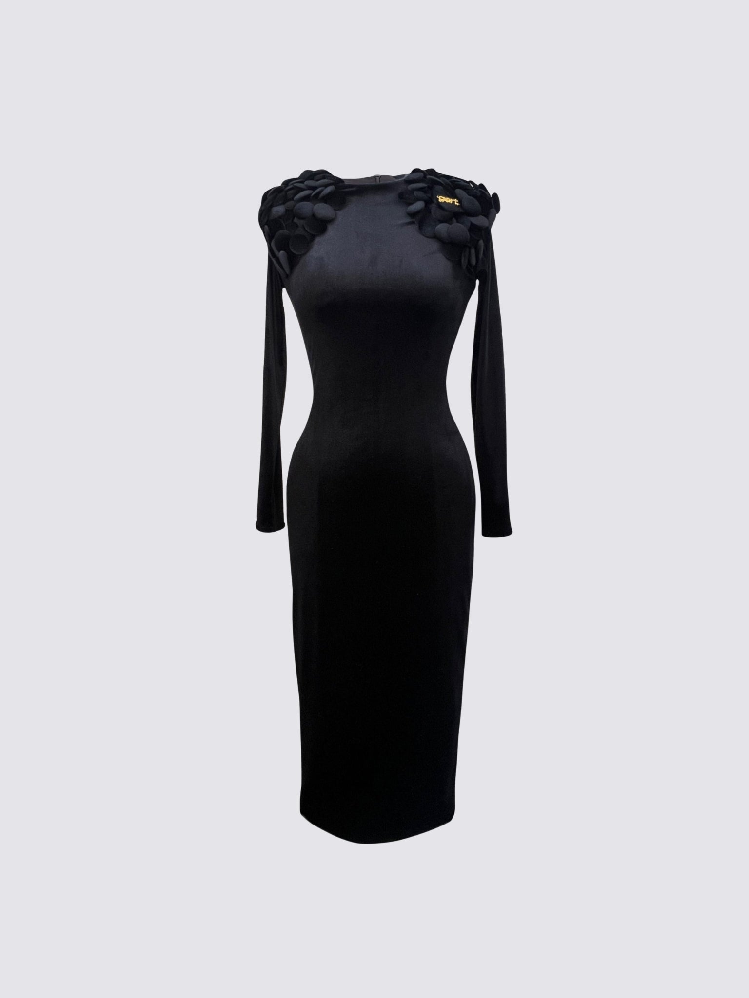 Gert Button Velvet Bodycon - Gert-Johan Coetzee