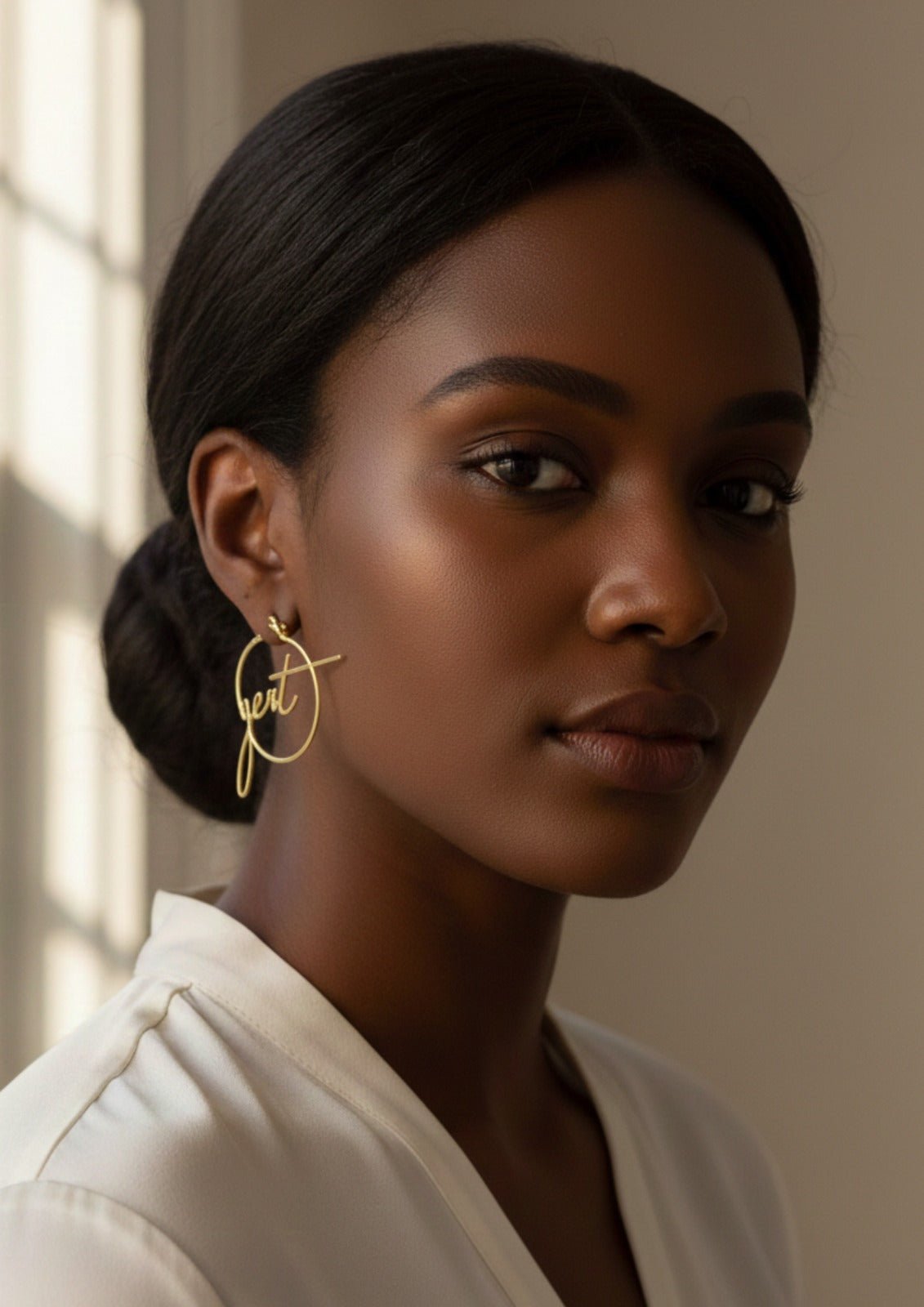 Gert Hoop Earrings - Gert - Johan Coetzee