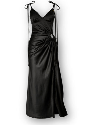 Gert - Johan Coetzee Black keyhole dress - Gert - Johan Coetzee