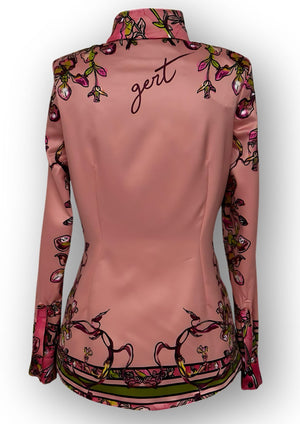 Gert - Johan Coetzee Botanical blouse in blush - Gert - Johan Coetzee