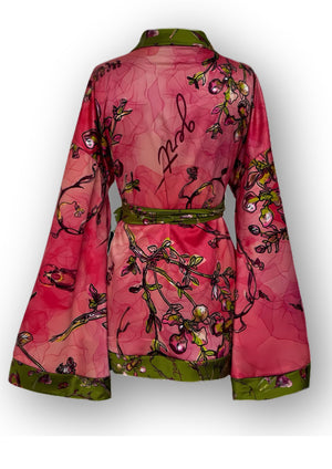 Gert - Johan Coetzee botanical kaftan blouse - Gert - Johan Coetzee