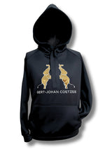 Gert-Johan Coetzee metallic gold elephant hoodie