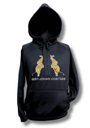 Gert - Johan Coetzee metallic gold elephant hoodie - Gert - Johan Coetzee