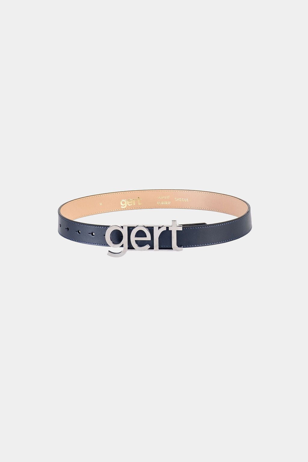 Gert Leather Belt - Silver Buckle