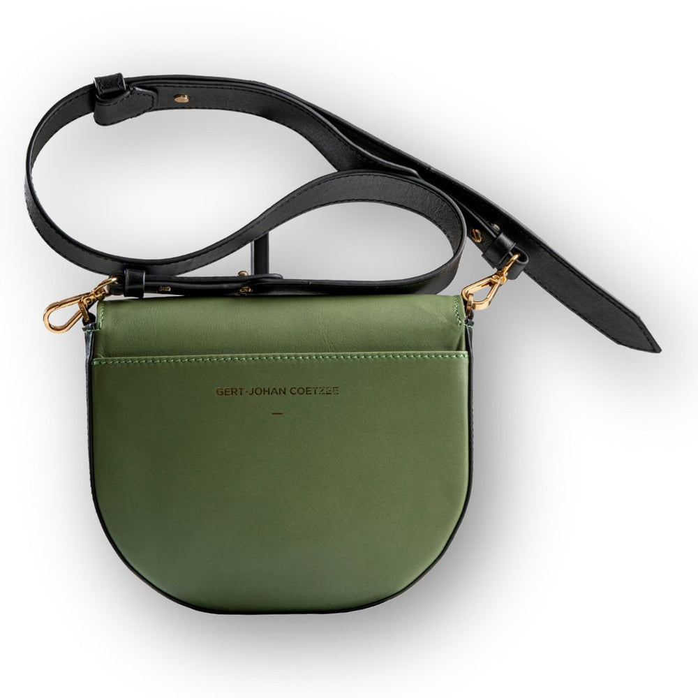 Gert Leather crossbody bag - Green - Gert - Johan Coetzee