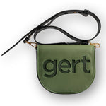 Gert Leather crossbody bag - Green