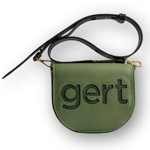 Gert Leather crossbody bag - Green - Gert - Johan Coetzee