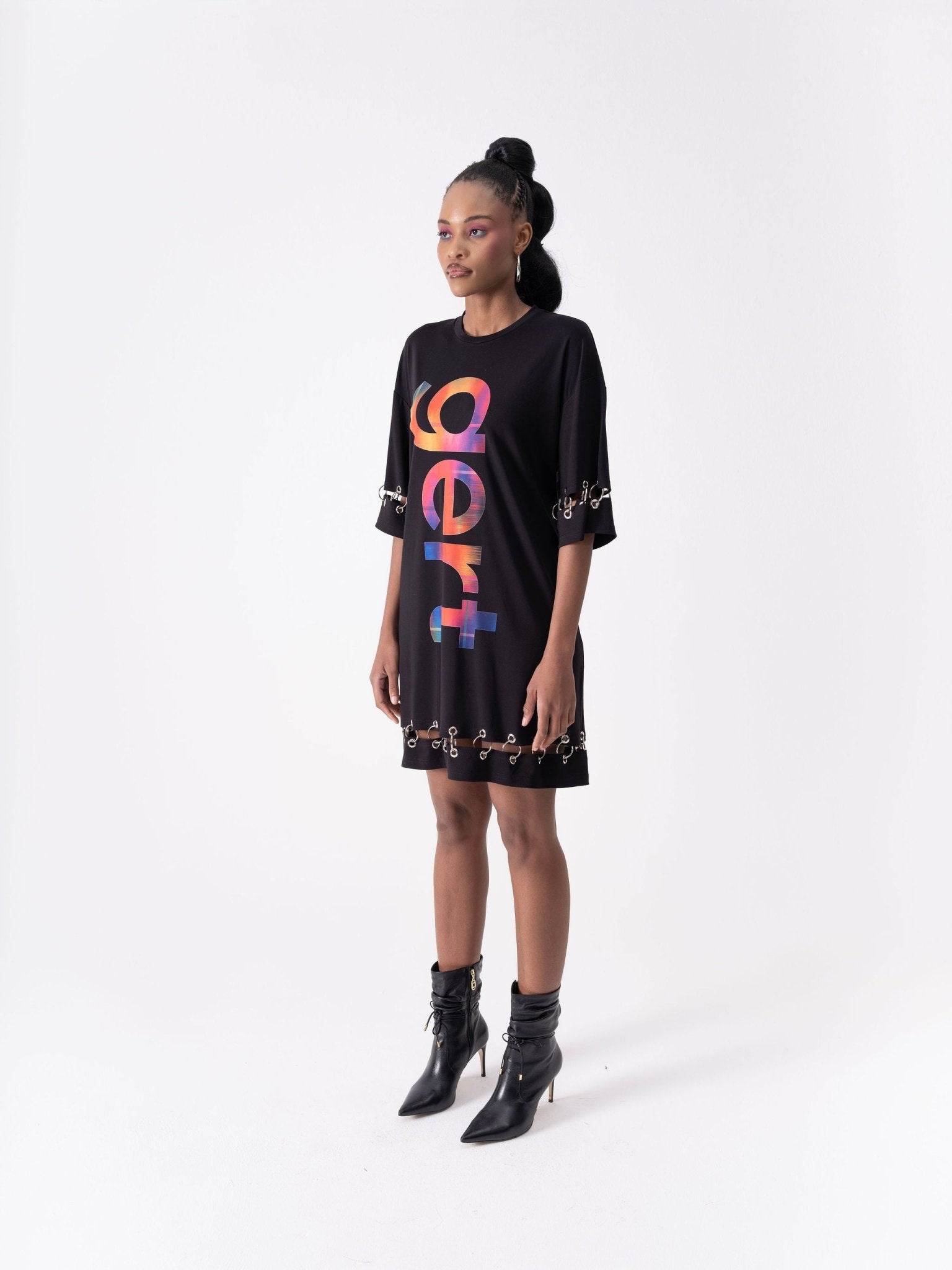 Gert Metal Ring T-shirt Dress - Gert - Johan Coetzee