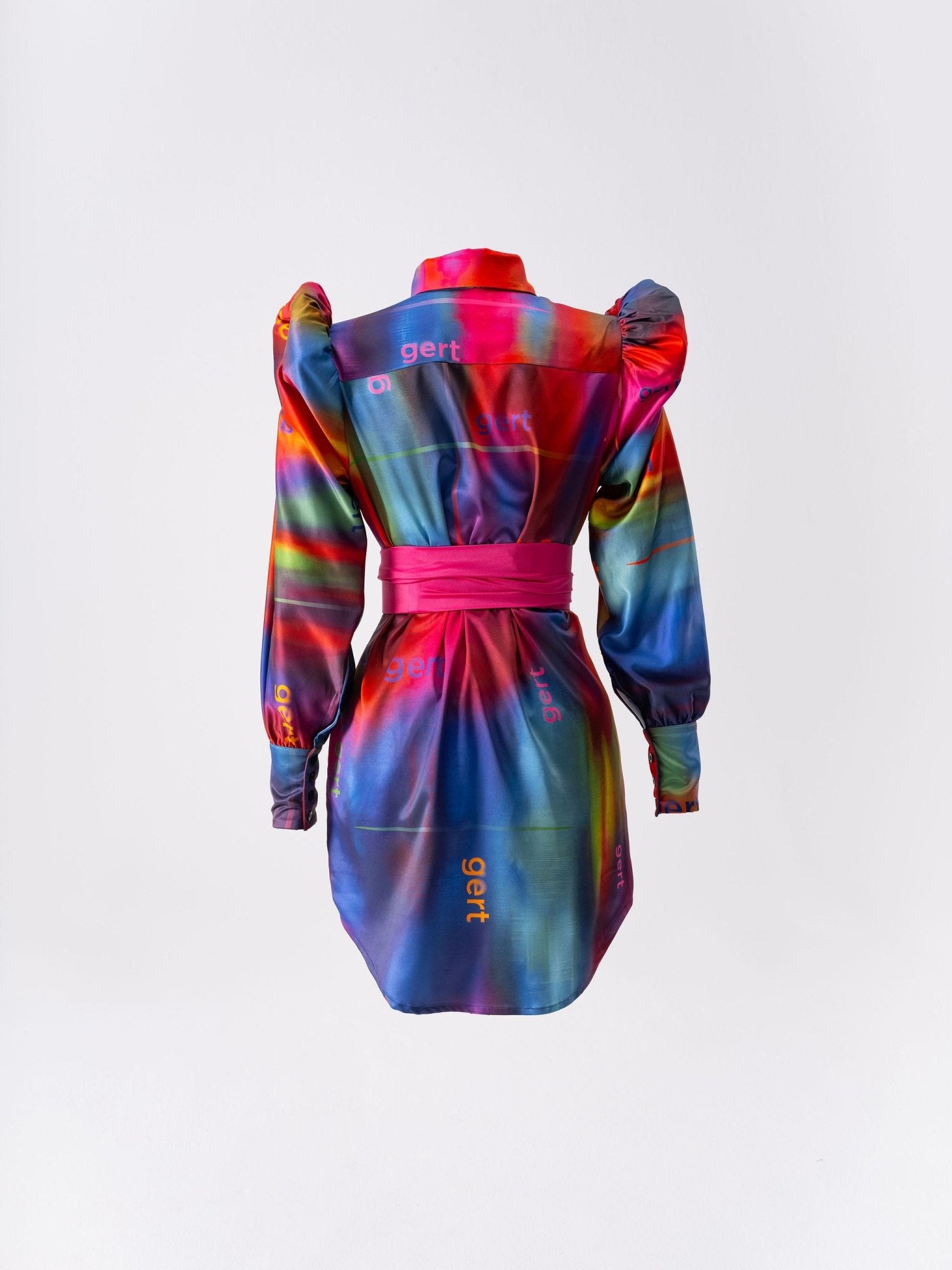 Gert Puff Sleeve Shirt Dress - Gert - Johan Coetzee