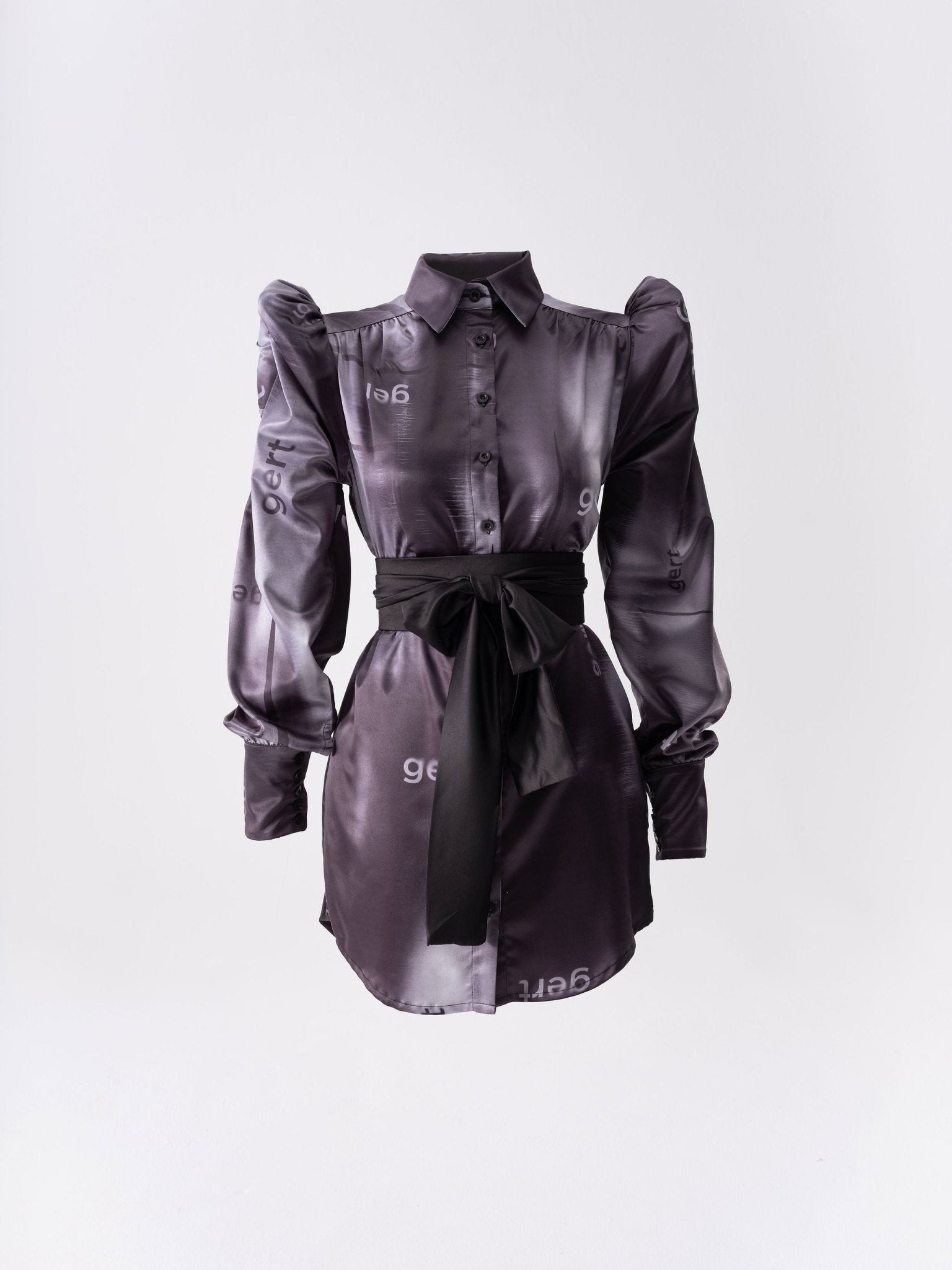 Gert Puff Sleeve Shirt Dress - Gert - Johan Coetzee