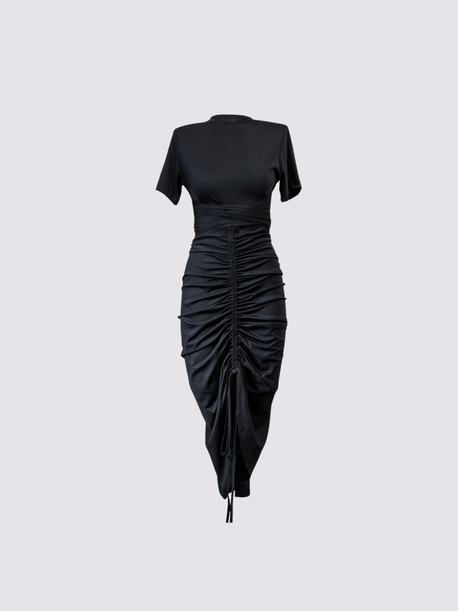 Gert Ruched T-Shirt dress - Gert-Johan Coetzee