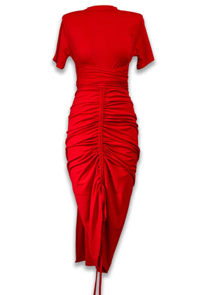 gert ruched T-Shirt dress - Scarlett - Gert - Johan Coetzee