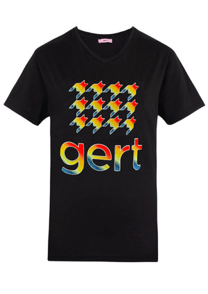 Houndstooth Embroidered T - shirt - Gert - Johan Coetzee