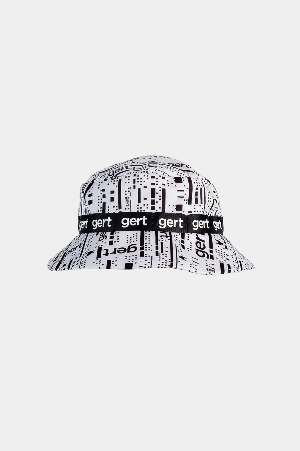 Kraal Couture Bucket Hat - B&W - Gert - Johan Coetzee