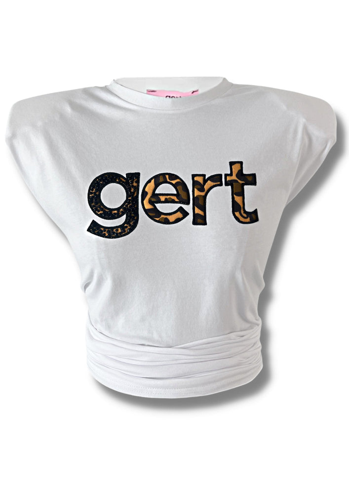 Leopard Gert T-shirt Ivory