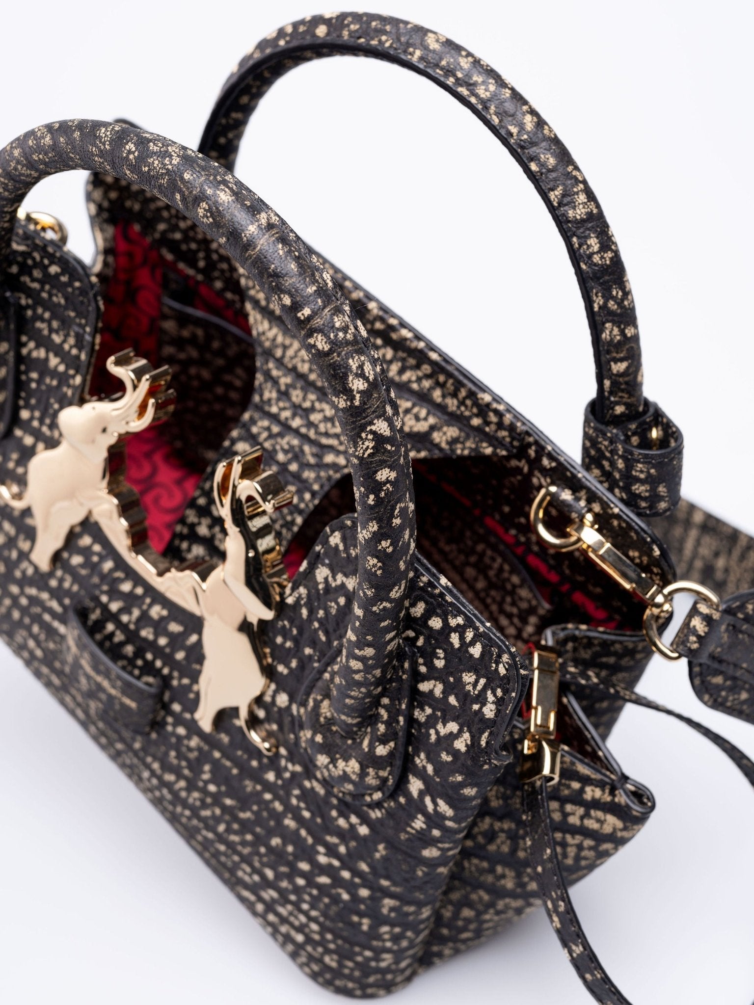 Mini Ndlovu Bag - Gold Buffalo - Gert - Johan Coetzee