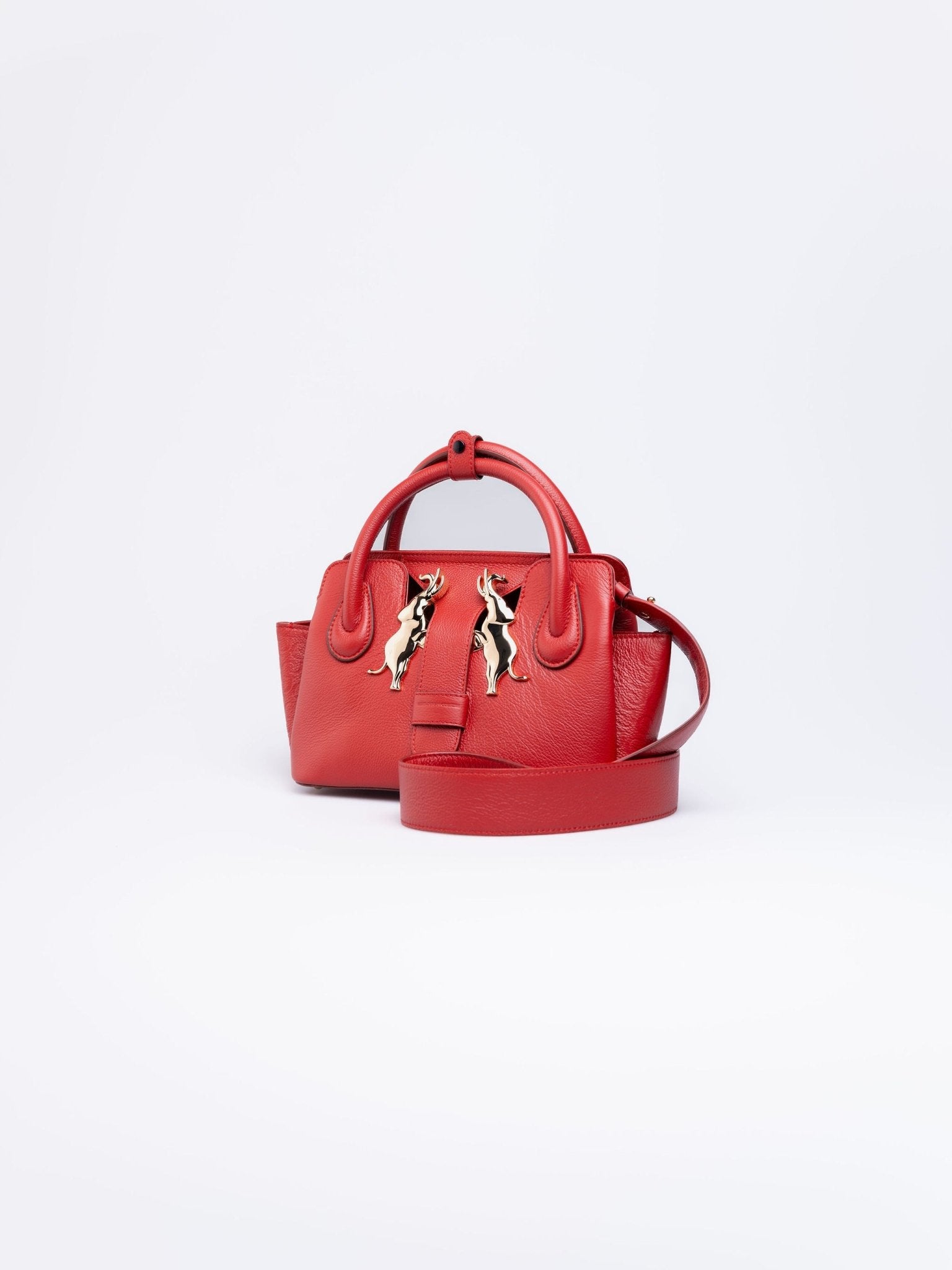 Mini Ndlovu Bag - Red - Gert - Johan Coetzee