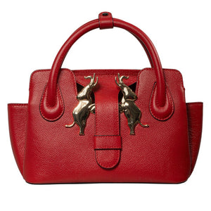 Mini Ndlovu bag - Red - Gert - Johan Coetzee