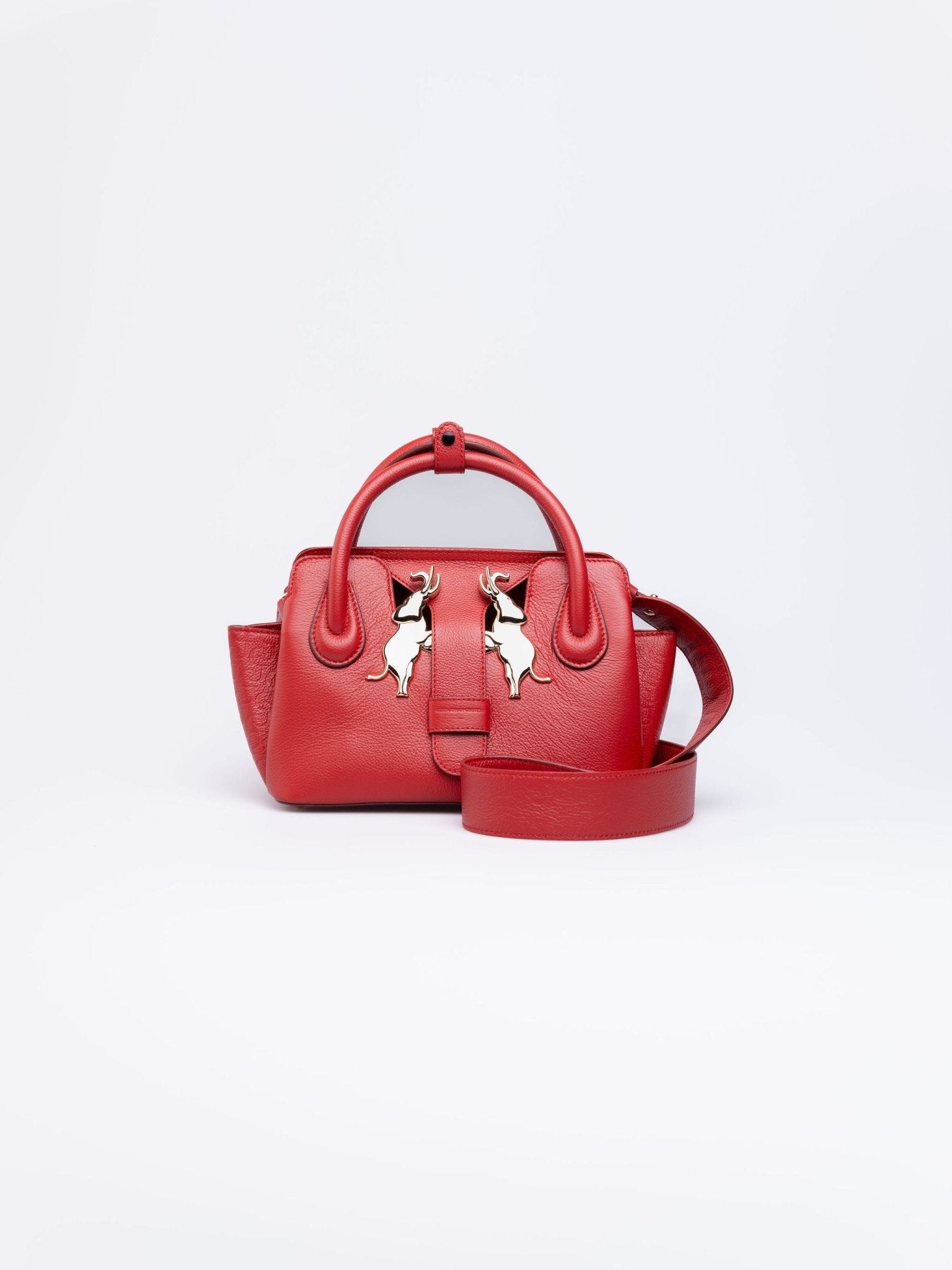 Mini Ndlovu Bag - Red - Gert - Johan Coetzee