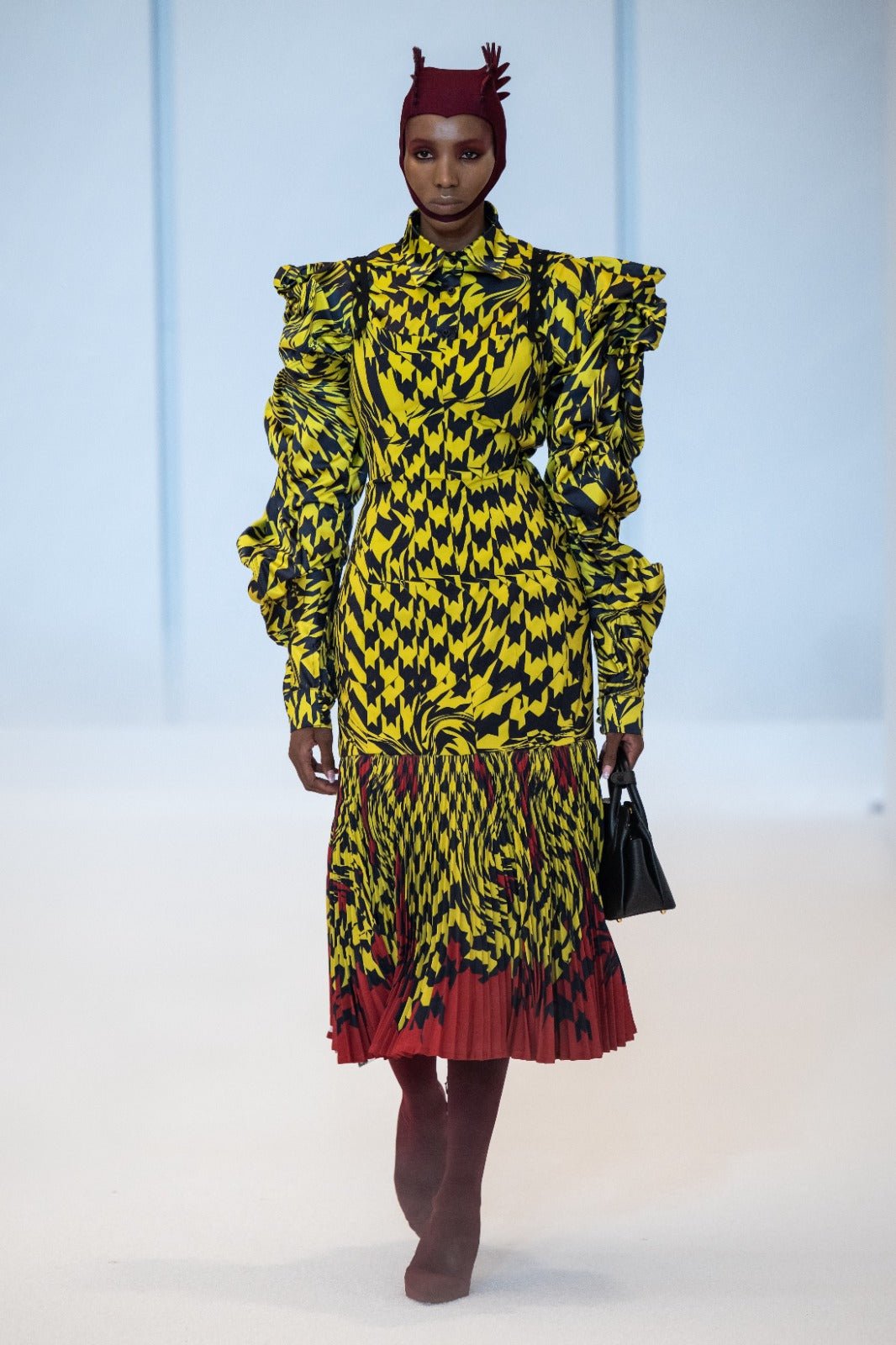Pleated Lace Up Bodycon - Gert - Johan Coetzee