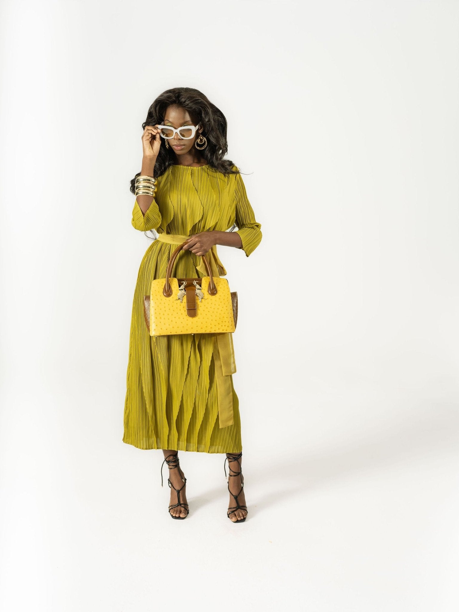 Plisse Pleated Dress - Gert - Johan Coetzee
