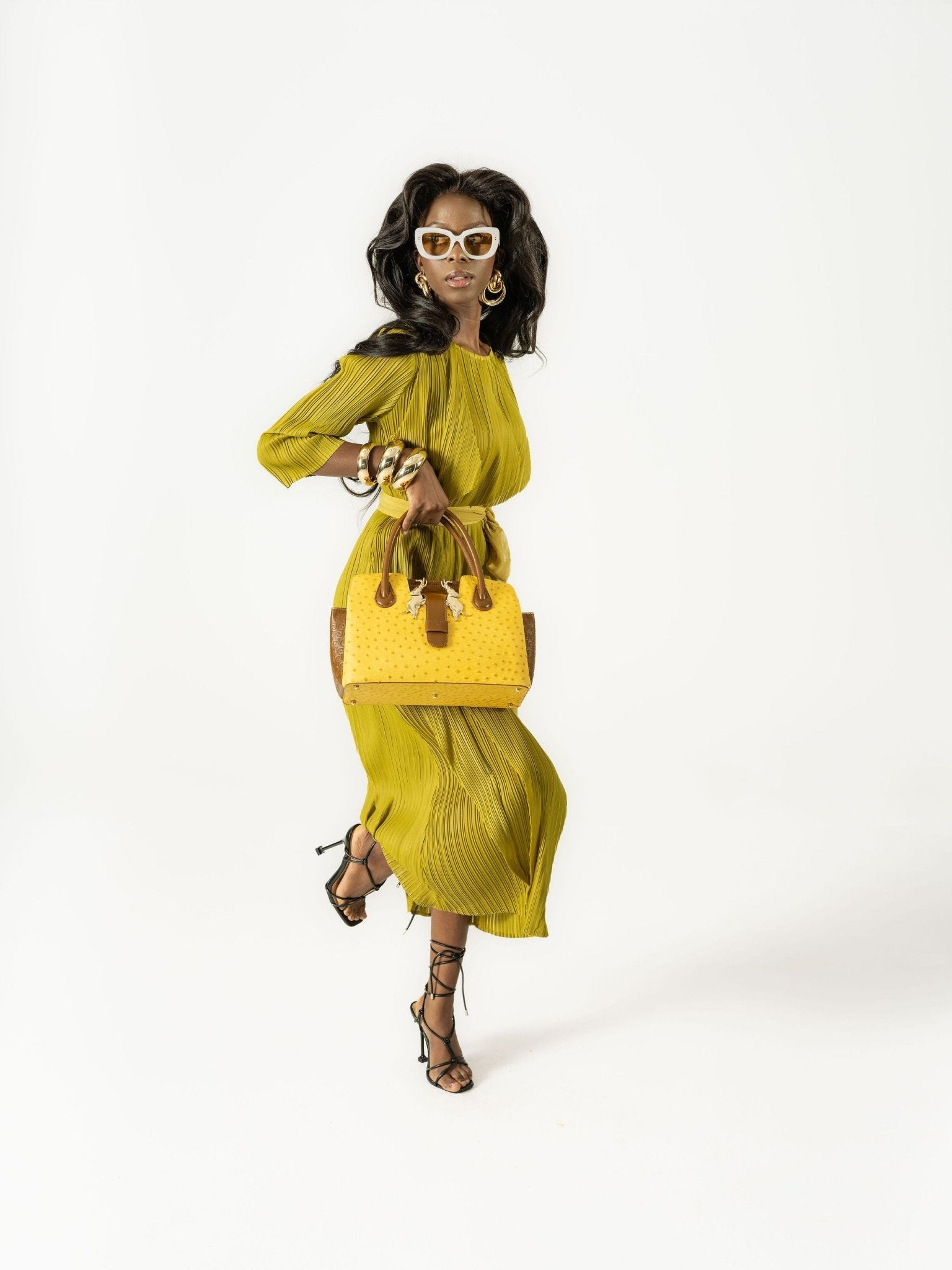 Plisse Pleated Dress - Gert - Johan Coetzee