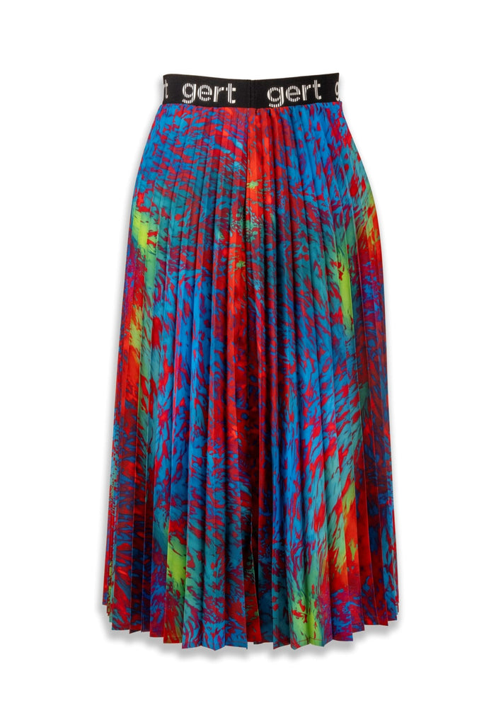 Psychedelic gert pleated skirt - Gert - Johan Coetzee