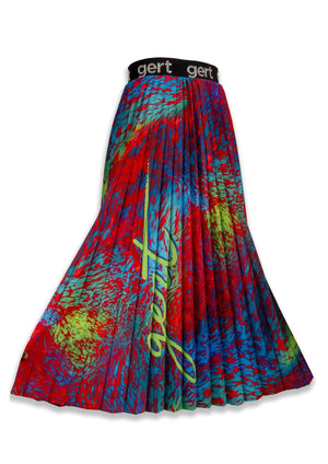 Psychedelic gert pleated skirt - Gert - Johan Coetzee