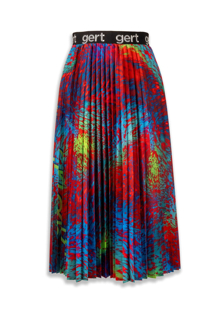 Psychedelic gert pleated skirt - Gert - Johan Coetzee