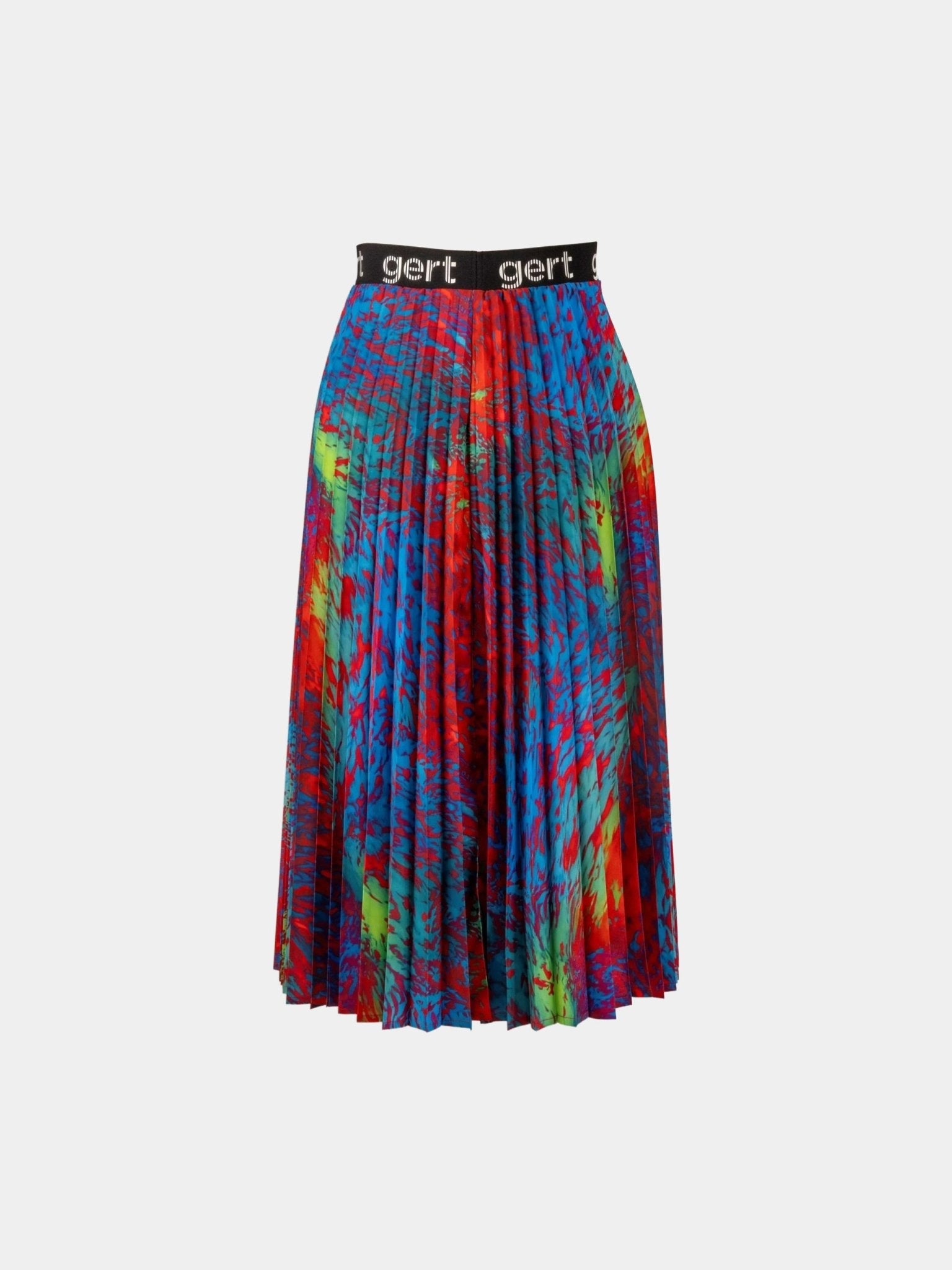 Psychedelic Gert Pleated Skirt - Gert - Johan Coetzee