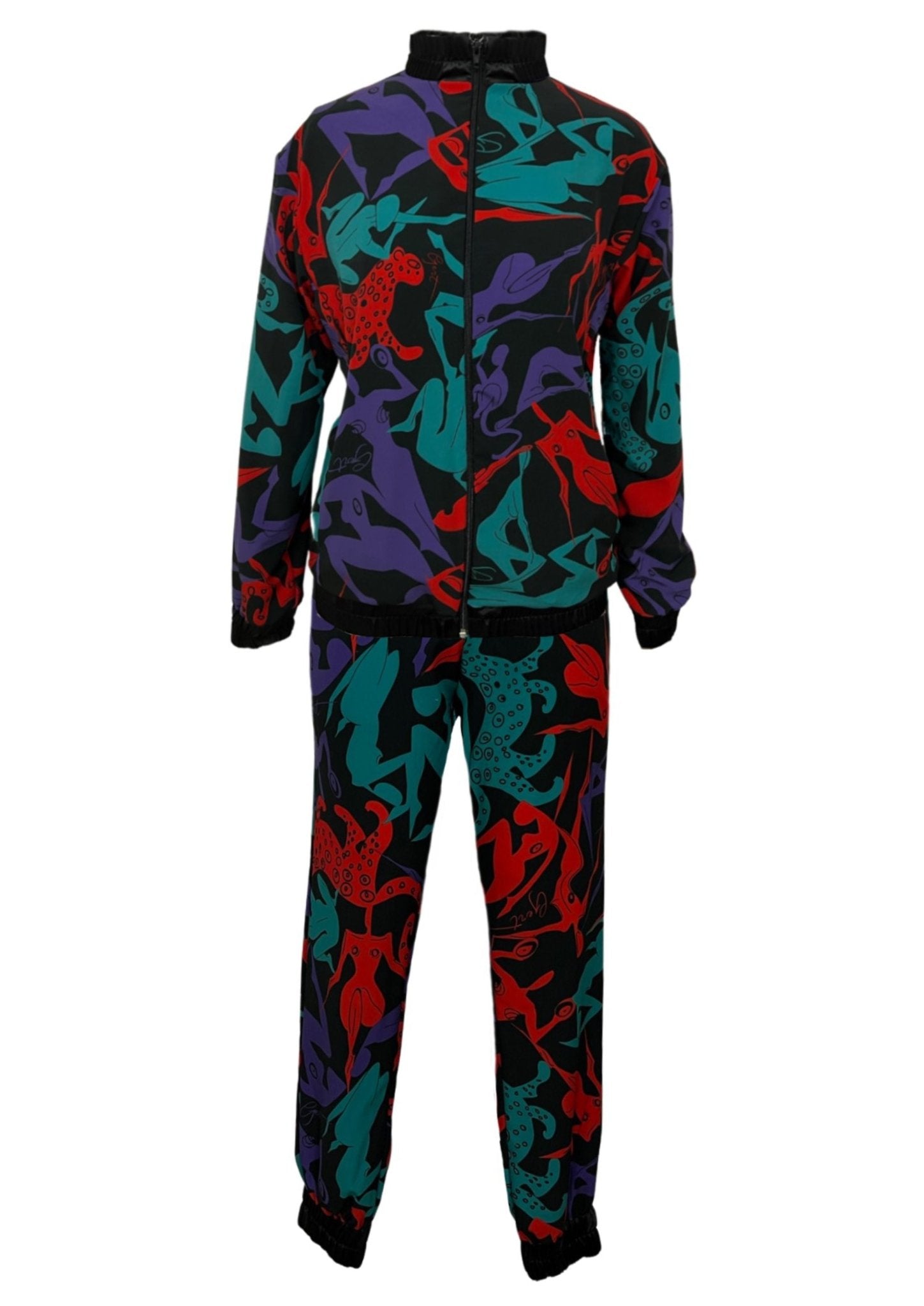 Red and Teal Tracksuit - Gert - Johan Coetzee