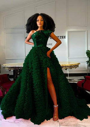 Ruffle tulle Gert - Johan Coetzee gown - Gert - Johan Coetzee