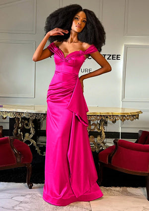 Satin Gert - Johan Coetzee gown - Gert - Johan Coetzee