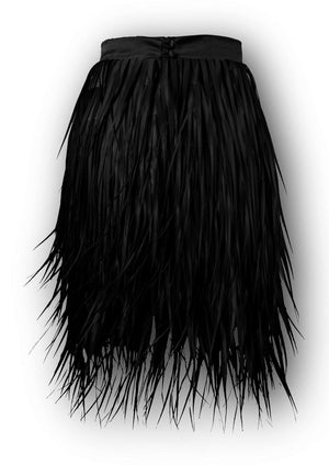 Satin "grass" skirt - Short - Gert - Johan Coetzee