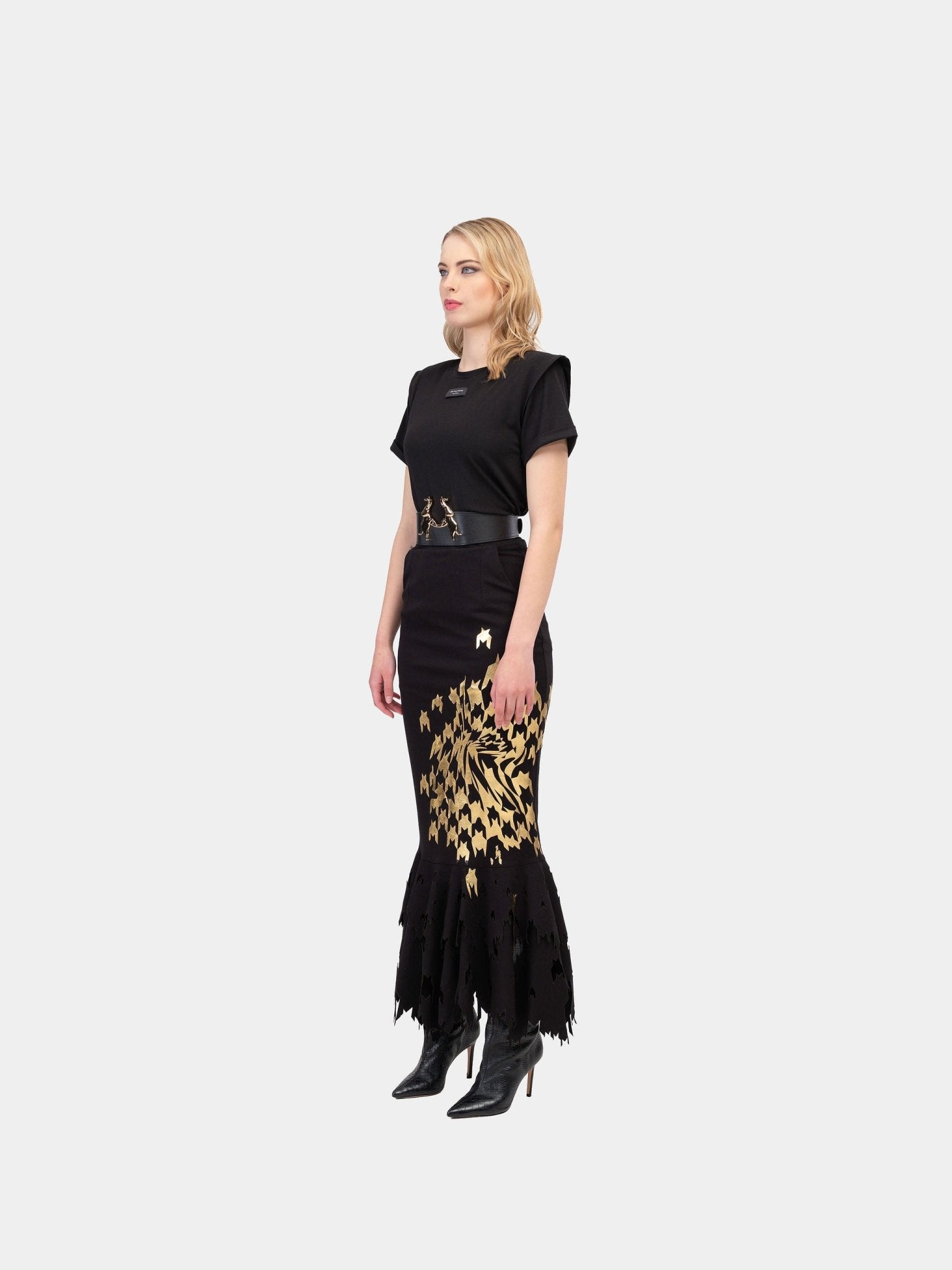 Sculpted T-shirt - Black - Gert - Johan Coetzee