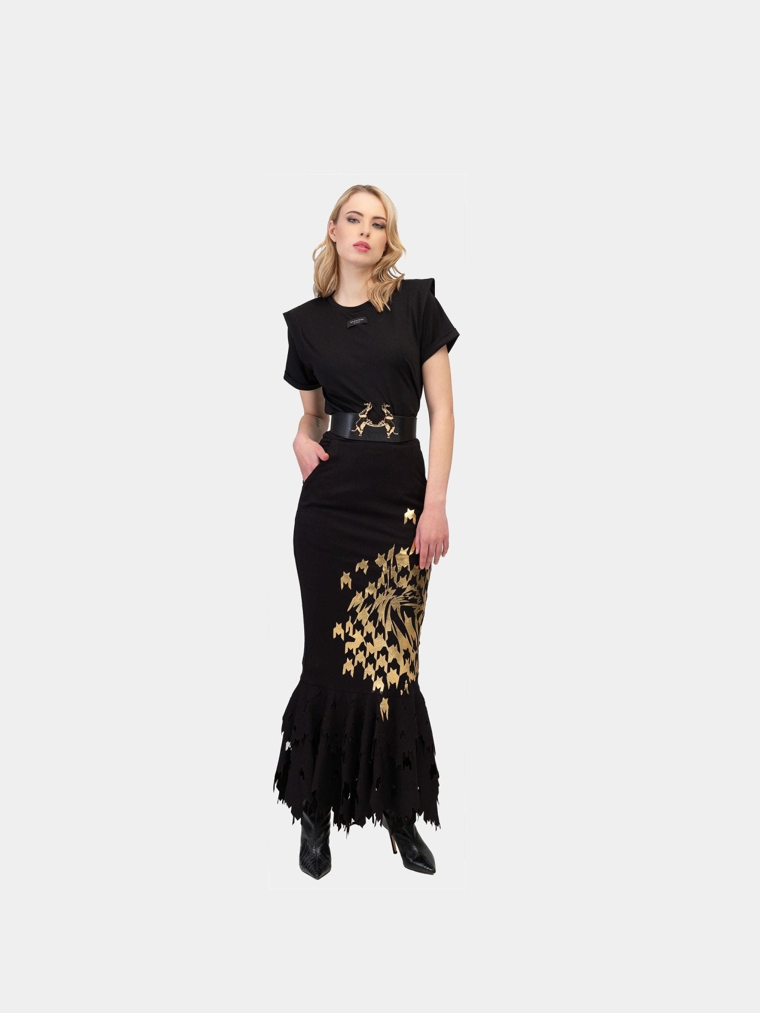 Sculpted T-shirt - Black - Gert - Johan Coetzee