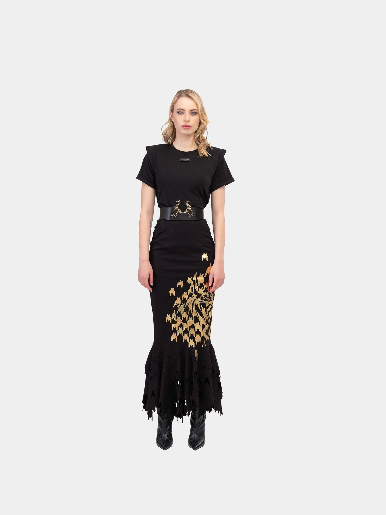Sculpted T-shirt - Black - Gert - Johan Coetzee